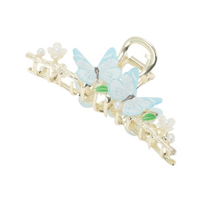 Unique Bargains Grace Butterfly Hair Clips 1 Pc