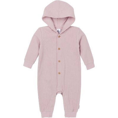 Gerber Baby Girls' Hooded Romper