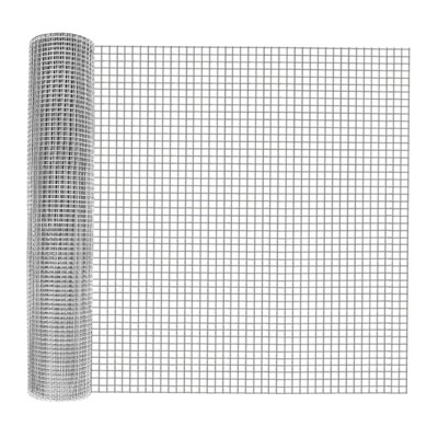 Gauge Galvanized Chicken Wire Fencing, Wire Mesh Roll for Poultry Netting, Garden, Animal Barrier, Cage & Aviary Fence