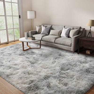 LOVEVOOK 9x12 Feet Large Area Rugs for Living Room Bedroom, Fluffy Shag Rugs, Modern Indoor Floor Carpet for Home Decor Aesthetic