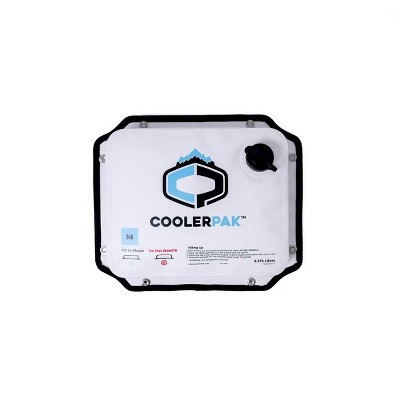 CoolerPak 7lb Block Ice Pack for Coolers - Refillable, Reusable, Foldable, Durable | Fill with Water, Freeze, & Use | Potable, Drink Melted Ice Water