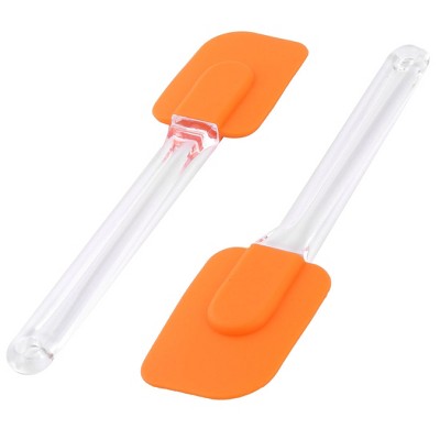 Unique Bargains Kitchen Cake Cream Baking Icing DIY Mixing Spatula Scraper 2 Pcs
