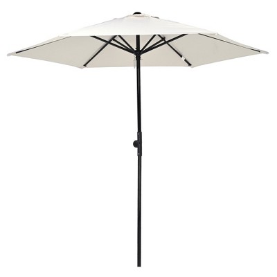 Yescom 7.5 Ft Outdoor Patio Umbrella with Tilt Strap UV Sunshade Garden Parasol for Yard Deck Market Pool