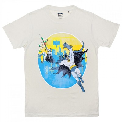 Adult Batman and Robin Retro 1966 Graphic T-Shirt
