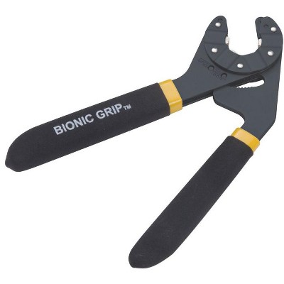 LoggerHead Tools Bionic Grip 1/4 - 9/16 in. Metric and SAE Adjustable Wrench 6 in. L 1 pc