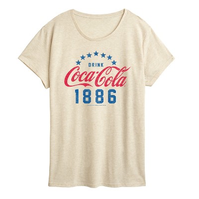Women's - Coca-Cola - Star Circle Short Sleeve Graphic T-Shirt