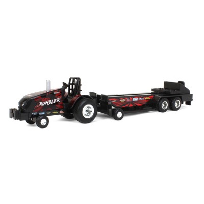 1/64 Case IH Magnum "Red Rumbler" Pulling Tractor with Pulling Sled, 37941-1
