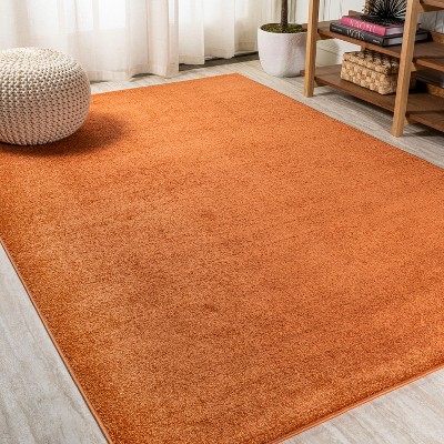 Haze Solid Low-Pile Indoor Area Rug - JONATHAN Y