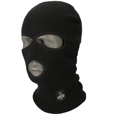RefrigiWear Silver Magic 3-Hole Mask - Lightweight Cold Weather Face Mask with Enhanced Breathability