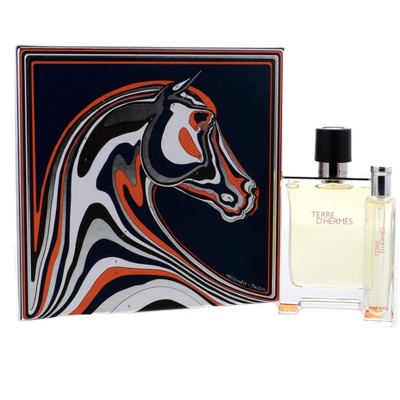 Hermes Terre D'Hermes Gift Set (EDT 3.3 oz, EDT 0.5 oz)
