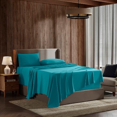 Nestl 4 Piece Bed Sheet Set, Deep Pocket Extra Soft Microfiber Sheets