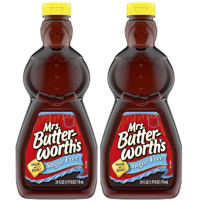 Mrs. Butterworth's Sugar Free Syrup (Pack of 2)