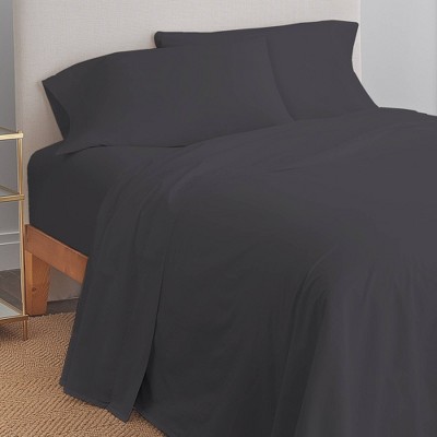 300 Thread Count Wrinkle Resistant Solid Sheet Set - Color Sense