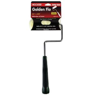Wooster Jumbo-Koter 4-1/2 in W Mini Paint Roller Frame and Cover Threaded End
