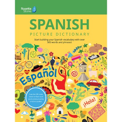 Rosetta Stone Spanish Picture Dictionary - (Rosetta Stone Picture Dictionaries) (Paperback)