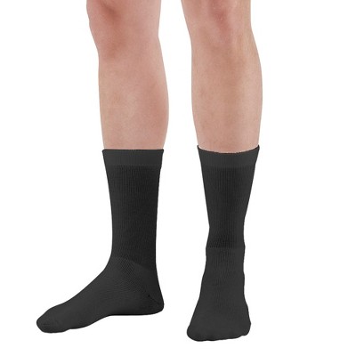 Ames Walker AW Style 130L Adult Coolmax 15-20 mmHg Compression Crew Socks