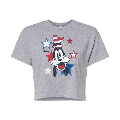 Women's - Disney - Americana Cropped Graphic T-Shirt
