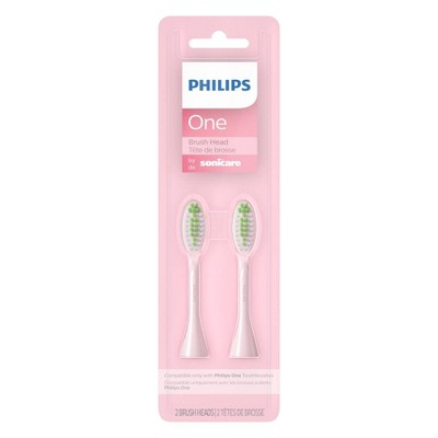 Philips One by Sonicare Replacement Electric Toothbrush Head - 2pk