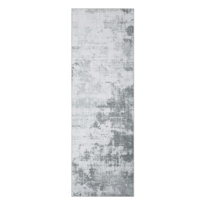 Washable Modern Abstract Rug Non Slip Low Pile Rug Soft Throw Floor Cover Foldable Indoor Carpet for Living Room Bedroom
