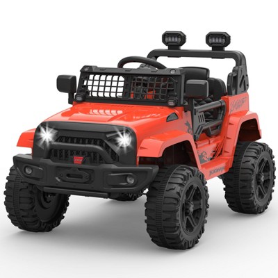 Acekool Kids Adventure Car - Remote Steering, Night Lights, All-Terrain Wheels