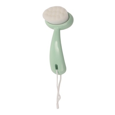 Unique Bargains Soft ABS Nylon Wool Cleansing Brush 1 Piece
