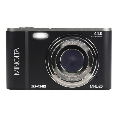 Minolta® MND20 16x Digital Zoom 44 MP/2.7K Quad HD Digital Camera