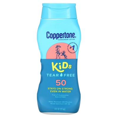 Coppertone Kids, Tear Free, Sunscreen Lotion, SPF 50, 8 fl oz (237 ml)