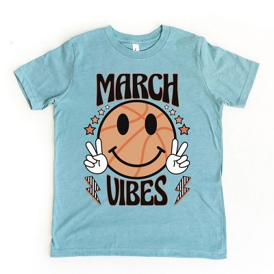The Juniper Shop March Vibes Basketball Youth Short Sleeve Tee