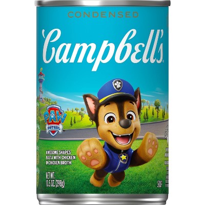 Campbell's PAW Patrol Chicken & Pasta Shapes Soup - 10.5oz