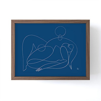 Maggie Stephenson Tidal Wave Framed Mini Art Print - Society6