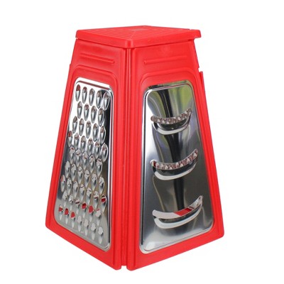 Northlight 8.25" Red Collapsible Box Kitchen Grater
