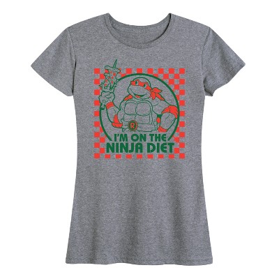 Women's - Teenage Mutant Ninja Turtles - I'm On The Ninja Diet Short Sleeve Graphic T-Shirt