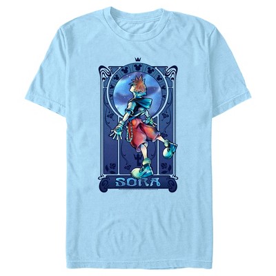 Men's Kingdom Hearts Re: Chain of Memories Sora Mirror Portrait T-Shirt