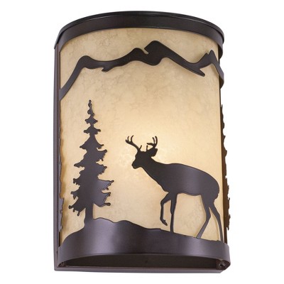 Vaxcel Bryce 1 - Light Sconce in  Burnished Bronze