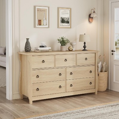 all Boho Dresser with Curved Legs