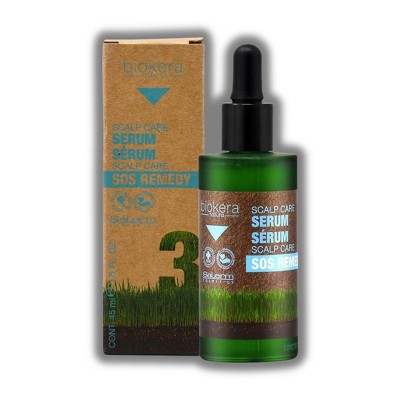 Salerm Biokera Scalp Care Serum SOS Remedy |Its lightweight formula helps maintain scalp hydration for a healthy-looking appearance.- (1.5 oz)