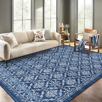 Modern Printed Washable Area Rug Non Slip Rug