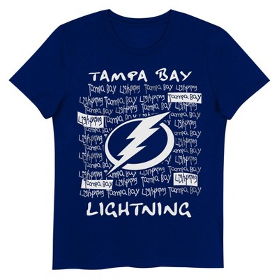 NHL Tampa Bay Lightning Girls' Crew Neck T-Shirt
