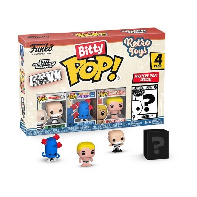 Funko Bitty POP! Retro Toys Mr. Monopoly Figures - 4pk