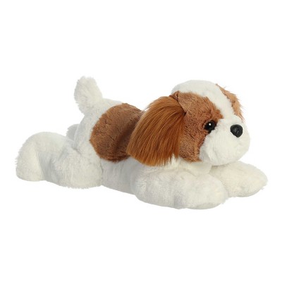 Aurora Medium Stella Shih Tzu Flopsie Adorable Stuffed Animal White 12"