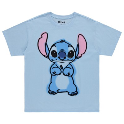 Ladies Lilo and Stitch Shirt - Ladies Classic Lilo and Stitch Rope Applique Tee - Disney Lilo and Stitch Applique T-shirt