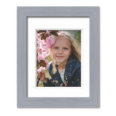 Courtside Market Classic Hues Portrait Frame Collection 2" Grey 11"x14" 1-8x10 Opening
