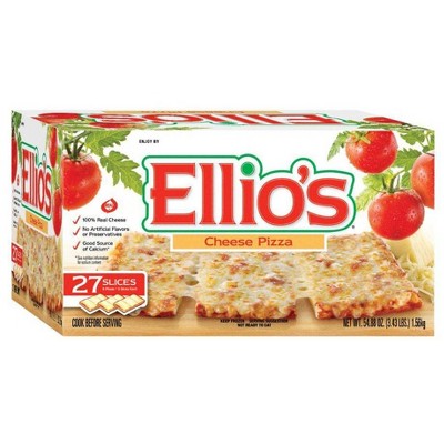 Ellio's 27 Slice Cheese Frozen Pizza - 54.88oz