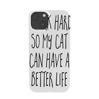 EnvyArt Cat Better Life Snap iPhone Case - Society6