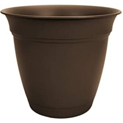 The HC Companies Eclipse Round In/Outdoor Plastic Planter