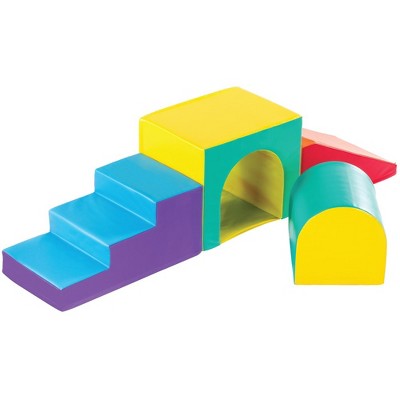 New Bounce - Tunnel Soft Play Area 4 Pc Set