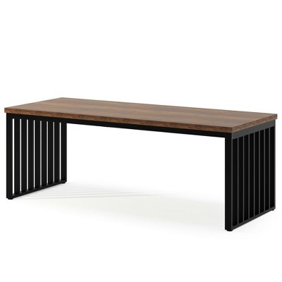 Resenkos Computer Desk, Office Desk, Study Desk,78.74" Two Person Desk, Long Executive Desk Double Computer Desk,Grey
