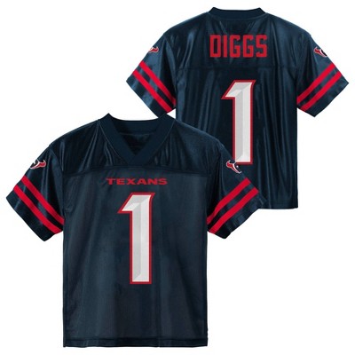 NFL Houston Texans Toddler Boys' Stefon Diggs Short Sleeve Jersey