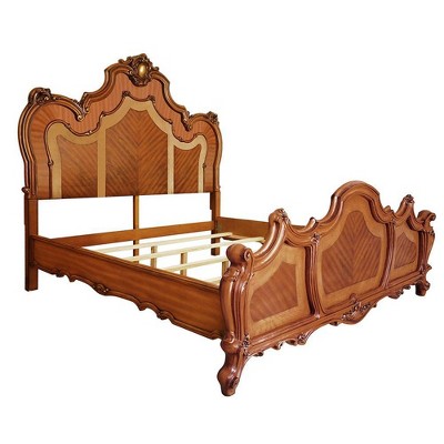 Picardy 93" King Bed Honey Oak - Acme Furniture