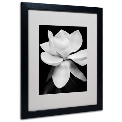 Michael Harrison 'Magnolia' Matted Framed Art